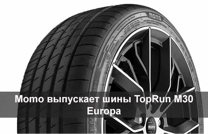 летние шины Momo TopRun M30 Europa