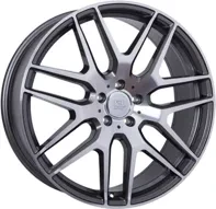 Wsp Italy Mercedes W778 Eris 10x21 5x112 ET46 DIA 66.6 DULL BLACK R POLISHED