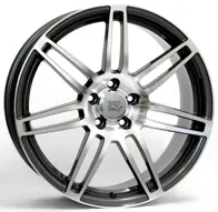 Wsp Italy Audi W557 S8 Cosma Two 7.5x17 5x112 ET28 DIA 66.6 ANTHRACITE POLISHED