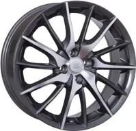 Wsp Italy Alfa Romeo W254 Fire Mito 7x17 4x98 ET39 DIA 58.1 ANTHRACITE POLISHED