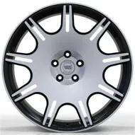 Ws WS1249 10x20 5x112 ET35 DIA 66.6 Gloss black with Machined Face