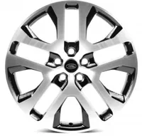 Replica LR2241 8.5x20 5x120 ET41.5 DIA 72.6 Gloss black with Machined Face