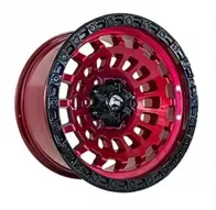 Off Road Wheels OW1025 9x17 6x139.7 ET-12 DIA 110.5 Matt Black