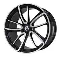 Replica BN1040R 9.5x21 5x112 ET41 DIA 57.1 Gloss Black