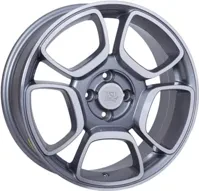 WSP Italy Fiat (W157) Forio 7x17 4x100 ET37 DIA 56.6 антрацит полированный