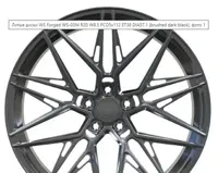 Ws WS-03M 8.5x20 5x112 ET38 DIA 57.1 brushed dark black