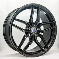 Gt VL02 8.5x19 5x112 ET38 DIA 74.1 Black