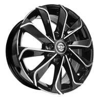 Wsp Italy WD003 6.5x16 5x114.3 ET40 DIA 66.1 GLOSSY BLACK POLISHED