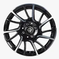 Wsp Italy WD009 6x15 4x108 ET23 DIA 65.1 GLOSSY BLACK POLISHED