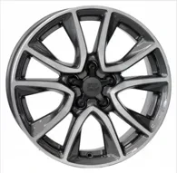 WSP Italy (HONDA) W2411 GERDA CR-Z 6.5x17 5x114.3 ET45 DIA 64.1 антрацит полированный