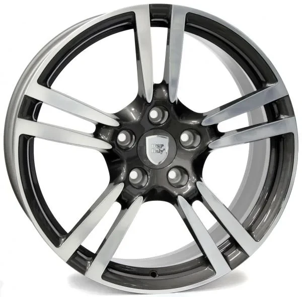 Wsp Italy Porsche W1054 Saturn 10x21 5x130 ET45 DIA 71.6 ANTHRACITE POLISHED