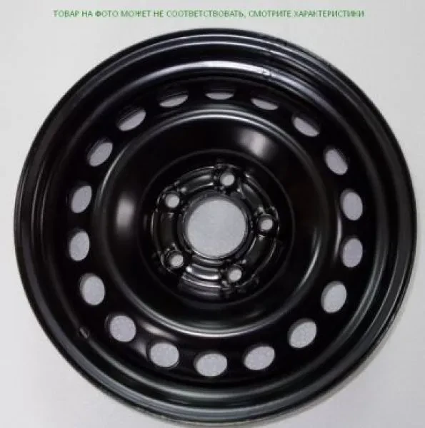 Kapitan nomodel 6.5x16 4x100 ET37 DIA 60.1 черный