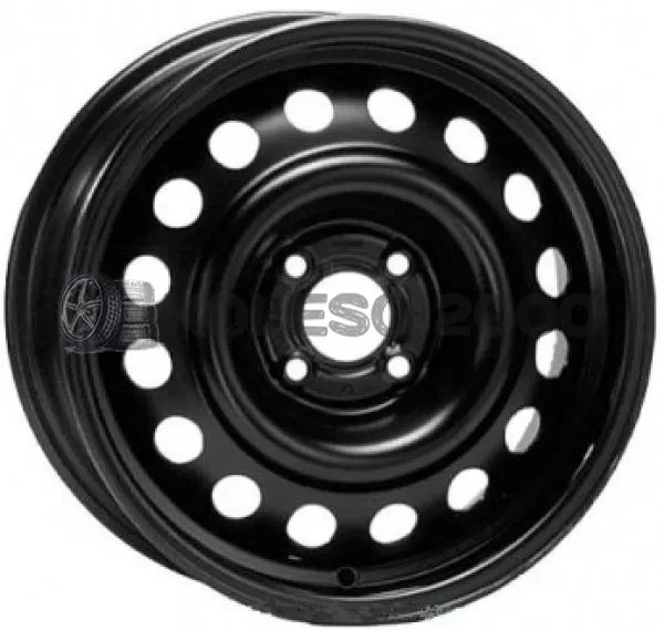 Kapitan VW Skoda 6x15 5x100 ET38 DIA 57.1 Black