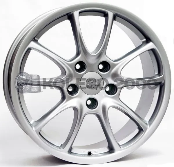WSP Italy Porsche (W1052) Corsair 12x19 5x130 ET51 DIA 71.6 silver
