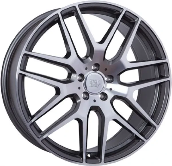 Wsp Italy Mercedes W778 Eris 9.5x21 5x112 ET30 DIA 66.6 ANTHRACITE POLISHED