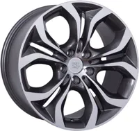 WSP Italy (BMW) W674 AURA 10x19 5x120 ET45 DIA 72.6 антрацит полированный