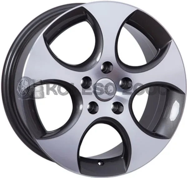 Wsp Italy Volkswagen W444 Ciprus 7.5x18 5x112 ET47 DIA 57.1 ANTHRACITE POLISHED