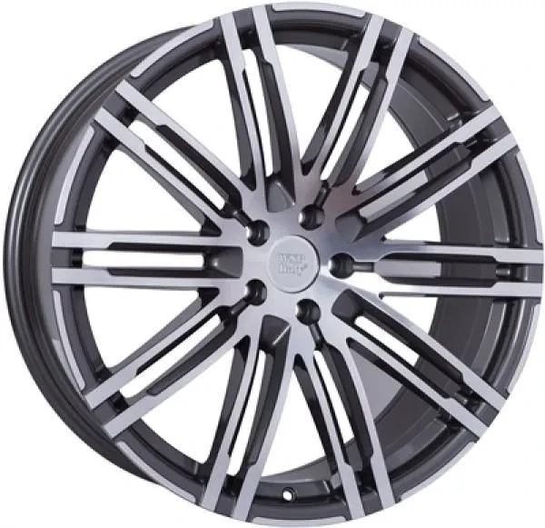 Wsp Italy Porsche W1057 Tokyo 10x21 5x112 ET19 DIA 66.6 ANTHRACITE POLISHED