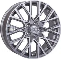 Wsp Italy Fiat W168 Gran Sasso 7x18 5x110 ET40 DIA 65.1 MATT GUN METAL POLISHED