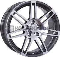 Wsp Italy Audi W554 S8 Cosma 8x18 5x112 ET35 DIA 57.1 ANTHRACITE POLISHED