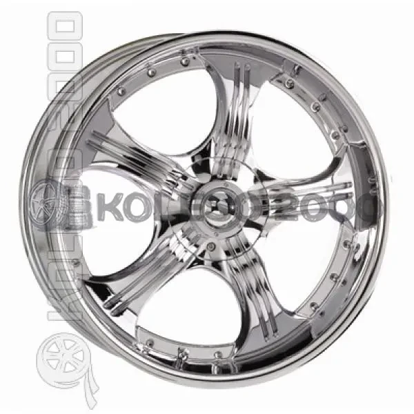 Kosei WK 155 7x17 5x100 и 5x112 ET35 DIA 0 Chrome