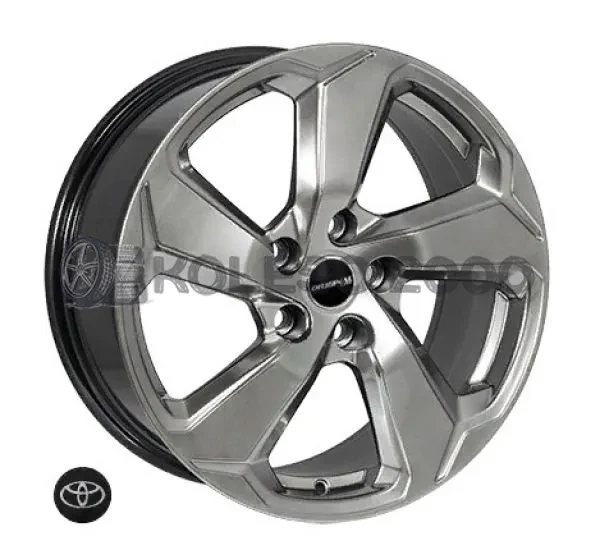 Zf QC5190 7.5x17 5x114.3 ET35 DIA 60.1 Black
