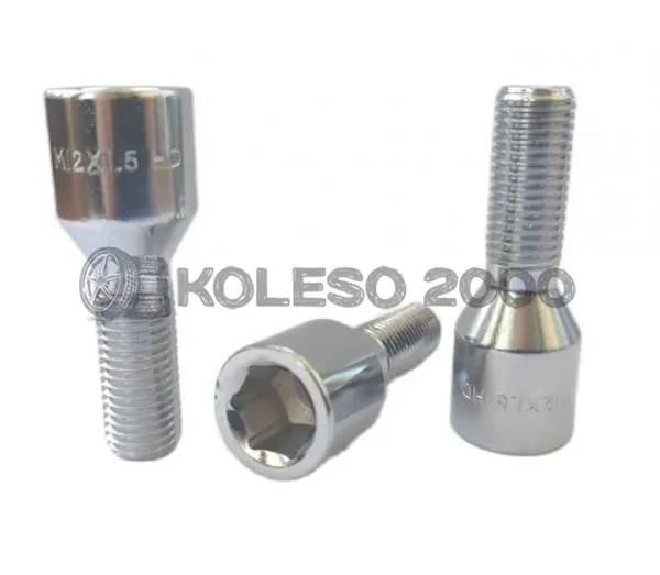 HZ 12x1.5 57/27 h=17-19 шестиграник Chrome Китай