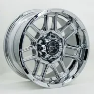 Gt LGS22 8x15 6x139.7 ET-10 DIA 110.5 Chrome