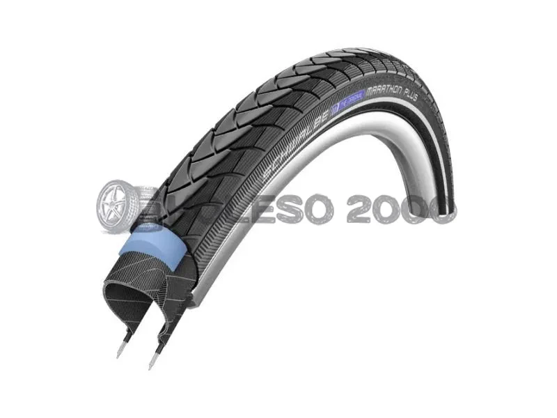 Покрышка 28x1 1/2 (40-635) Schwalbe MARATHON PLUS Perf S-Guard TwinSkin B/B+RT HS440 EC, 67EPI