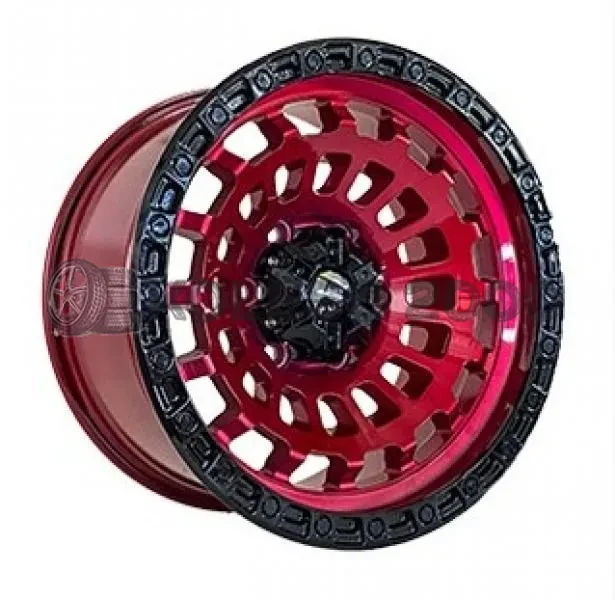 Off Road Wheels OW1025 9x17 6x139.7 ET-12 DIA 110.5 Matt Black