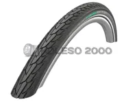 Покрышка 28x1.75 (47-622) Schwalbe ROAD CRUISER K-Guard Active B/B+RT HS484 GREEN, 50EPI