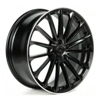 Ws WS1419 8.5x20 5x112 ET42 DIA 66.5 Satin black lip polish Ws WS1419 8.5x20 5x112 ET42 DIA 66.5 Satin black lip polish