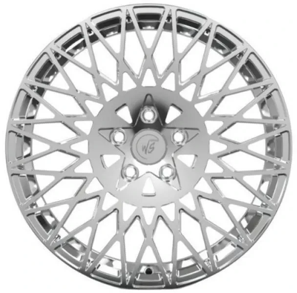 Ws WS-33M 8x18 5x112 ET45 DIA 57.1 silver polished