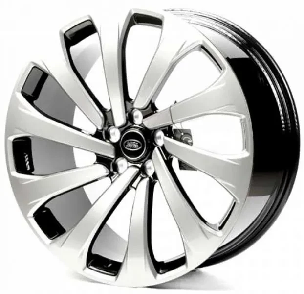 Replica LR1 9.5x22 5x120 ET42.5 DIA 72.5 Black and dark grey