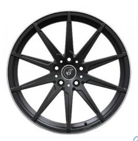 Ws WS-44M 9x19 5x112 ET35 DIA 66.5 Satin black lip polish