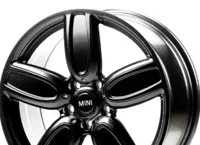 Replica MINI5536 7.5x18 5x112 ET45 DIA 66.5 Satin Black Replica MINI5536 7.5x18 5x112 ET45 DIA 66.5 Satin Black