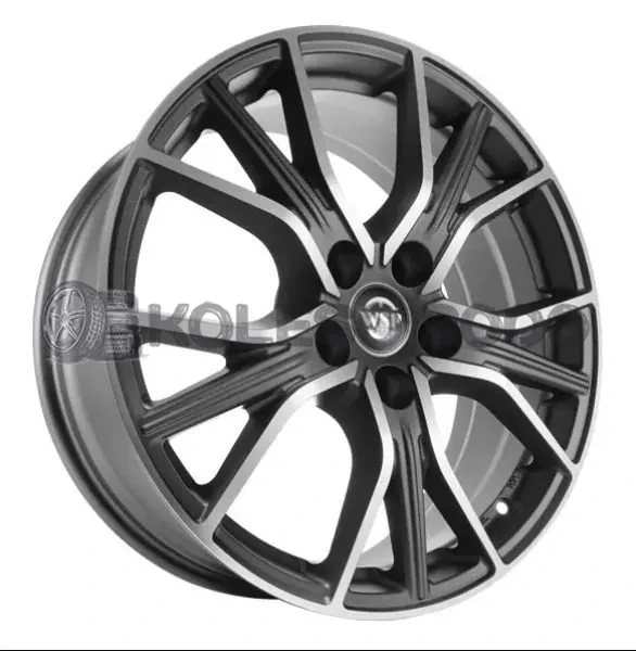 Wsp Italy WD004 7x18 5x114.3 ET35 DIA 60.1 GLOSSY BLACK POLISHED