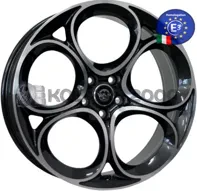 Wsp Italy W262 Sankt Moritz 8.5x20 5x110 ET31 DIA 65.1 GLOSSY BLACK POLISHED