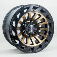 Gt LGS28 9x17 5x139.7 ET0 DIA 110.5 BMatt+bronze lip