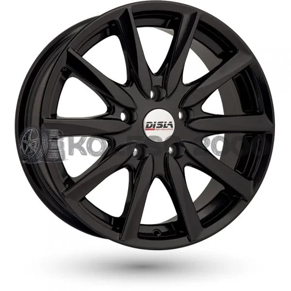 Disla Raptor 602 7x16 5x114.3 ET38 DIA 67.1 Black