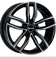 Mak Sarthe 8x18 5x112 ET28 DIA 66.45 Black Mirror Mak Sarthe 8x18 5x112 ET28 DIA 66.45 Black Mirror