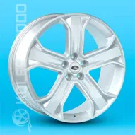 Replica Land Rover (A-980) 10x22 5x120 ET45 DIA 72.6 silver