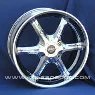 FJB F-320 8.5x20 5x114.3 и 5x120 ET35 DIA 74.1 хром