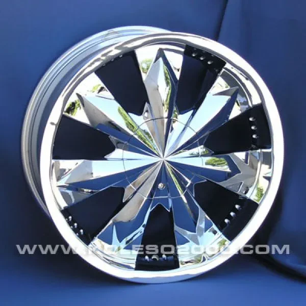 FJB F-341 8.5x20 5x120 и 5x130 ET34 DIA 74.1 хром