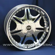FJB F-318 9.5x22 6x139.7 ET20 DIA 108.1 хром