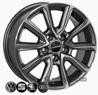 Zw BK5344 Volkswagen, Skoda, Seat 6.5x16 5x112 ET40 DIA 57.1 GP