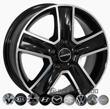 Zw BK473 Mercedes Volkswagen 6.5x16 5x112 ET56 DIA 66.6 BP Zw BK473 Mercedes Volkswagen 6.5x16 5x112 ET56 DIA 66.6 BP