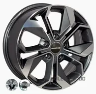 Zw BK5168 Kia Hyundai Mitsubishi Mazda 7x17 5x114.3 ET40 DIA 66.1 GP