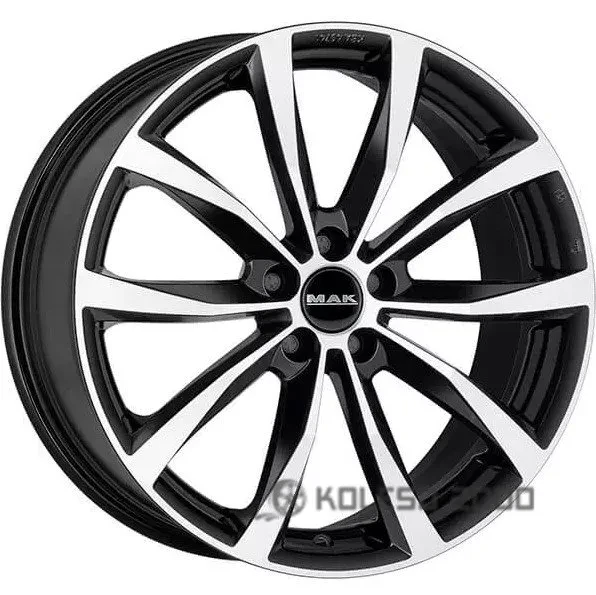 Mak Wolf 7.5x18 5x114.3 ET35 DIA 76 Black Mirror Mak Wolf 7.5x18 5x114.3 ET35 DIA 76 Black Mirror