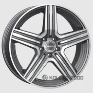 Mak UNION 8x20 5x112 ET45 DIA 57.1 GUN MET-MIRROR FACE